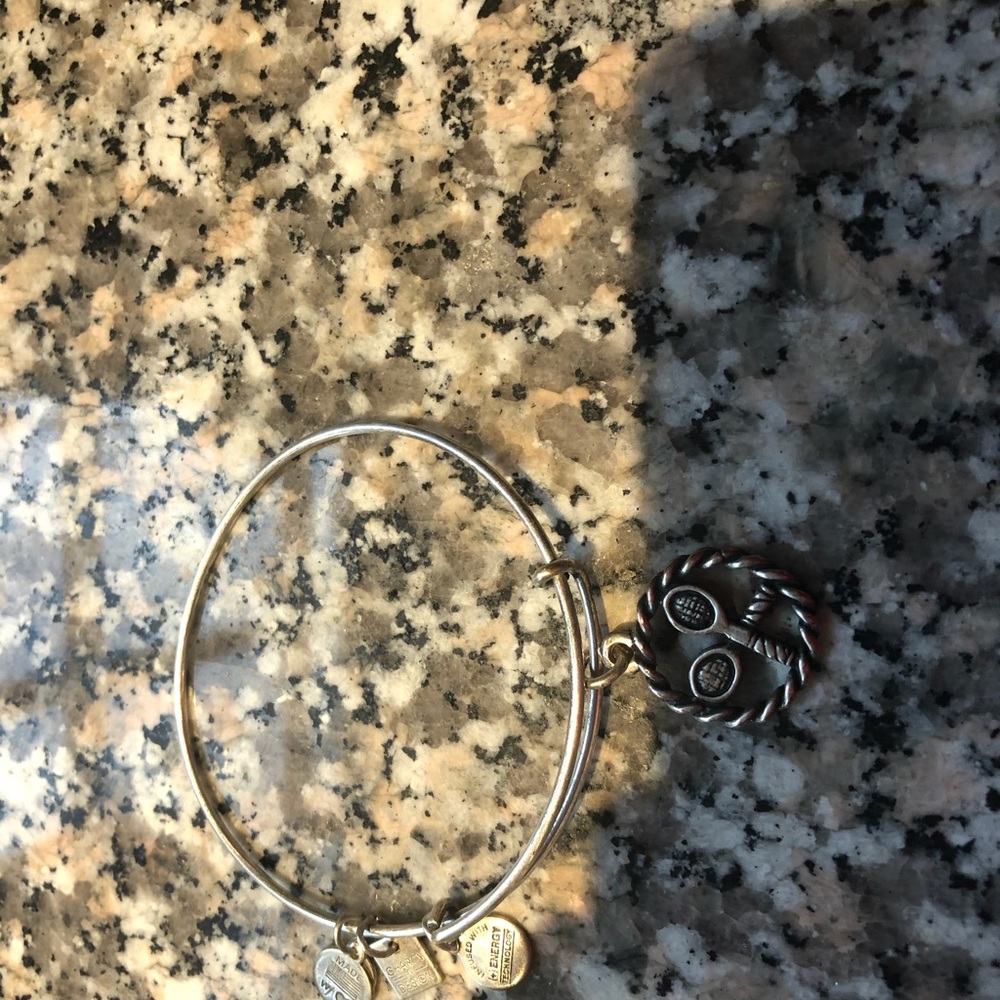 Alex and Ani bangle tennis charm